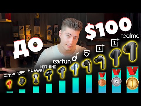 Видео: ЛУЧШИЕ Наушники до $100 (2025) | ТОП-15 TWS