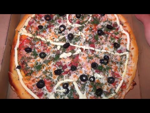 Видео: Доставка Еды - TAXOPIZZA. Обзор Еды