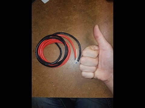 Видео: Силовой кабель AWG 10