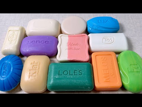 Видео: ASMR soap cutting 💚 Резка мыла АСМР