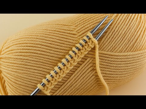 Видео: ВЫ КОГДА-НИБУДЬ СДЕЛАЛИ ЭТОТ САМЫЙ КРАСИВЫЙ 🩷 И САМЫЙ ПРОСТОЙ БЫСТРЫЙ УЗОР ДЛЯ ВЯЗАНИЯ?