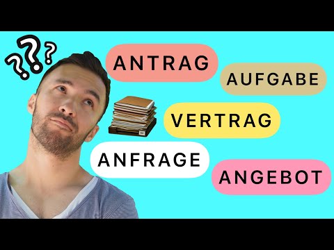 Видео: СЛОВА КОТОРЫЕ ВЫ ЧАСТО ПУТАЕТЕ 🇩🇪📚 Deutsch B1-B2