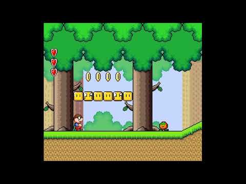 Видео: Apple Boy: Attack of Ice Cream Man (2022) | Прохождение | SMW Romhack