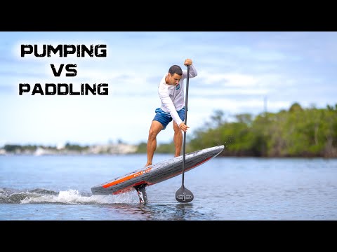Видео: Пампинг против гребли | что самое важное при гребле на фойле DW SUP