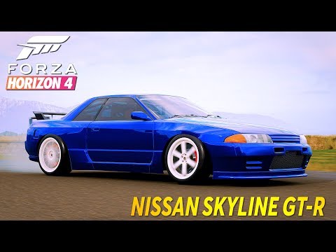 Видео: FORZA HORIZON 4 - ЛЕГЕНДАРНЫЙ NISSAN SKYLINE GT-R R32. ДРИФТ В ФОРЗА ХОРАЙЗЕН 4.