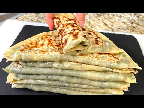 Видео: МУКА+ВОДА И ЗЕЛЕНЬ! Потрясающее КУТАБЫ На сковороде. Вкуснее и полезнее чем обычные ЧЕБУРЕКИ.
