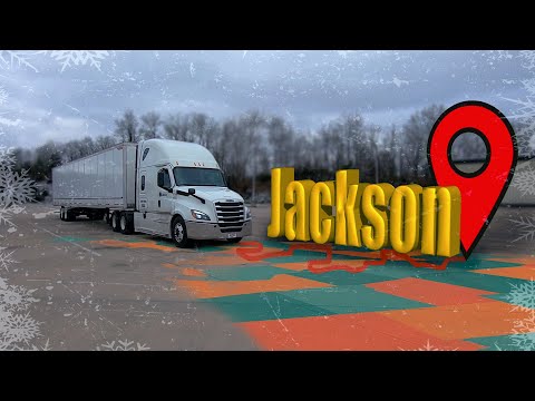 Видео: Станция взвешивания DOT в Теннесси провела для меня выборочную проверку при транспортировке тракт...