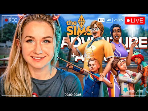 Видео: 🔴 РОК-ЛАГЕРЬ С ДОПОМ "НАВСТРЕЧУ ПРИКЛЮЧЕНИЯМ" В СИМС 4 // The Sims 4  Adventure Awaits