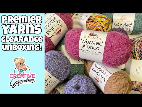 Видео: ВАУ! НОВАЯ, великолепная пряжа со скидкой в ​​Premier Yarns! РАСПАКОВКА! #MakeitPremier