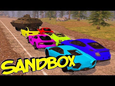 Видео: ГОНКИ В SANDBOX ГАРРИС МОД ► Garry's Mod