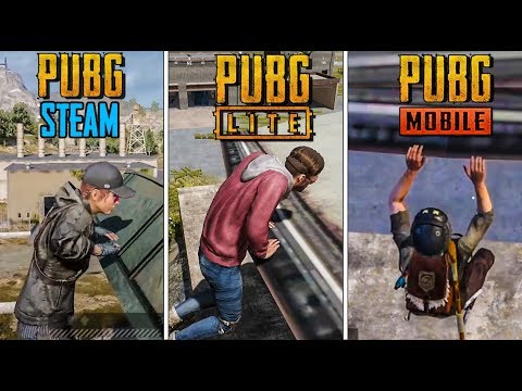 Видео: PUBG MOBILE vs PUBG LITE vs PUBG steam #4 СРАВНЕНИЕ НОВОГО ПАРКУРА