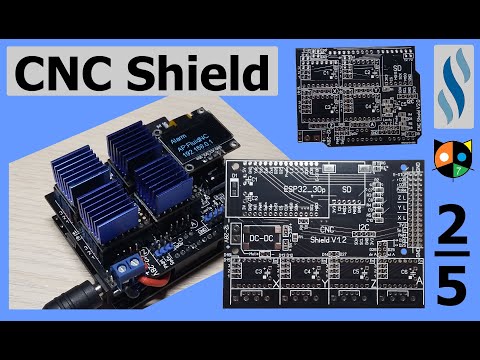 Видео: ЧПУ Шилд V1.2 и ЧПУ Шилд V2.0