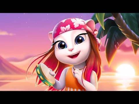 Видео: 🏖️🦈Моя Говорящая Анджела 2 - НОВОЕ ОБНОВЛЕНИЕ 🦈🏖️ - 🏖️🦈 My Talking Angela 2 - NEW UPDATE 🏖️🦈