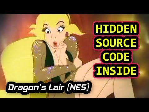Видео: Скрытый исходный код в Dragon's Lair (NES)