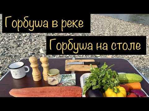 Видео: Буглама из только что пойманной горбуши на костре в афганском казане.