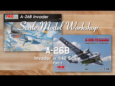 Видео: Сборка A 26 Invader. Часть 1