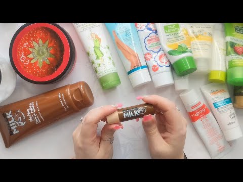 Видео: АСМР ASMR Мои кремики для тела 🧴 Уходовая косметика 💆‍♀️Тюбики, шепот, руки и таппинг