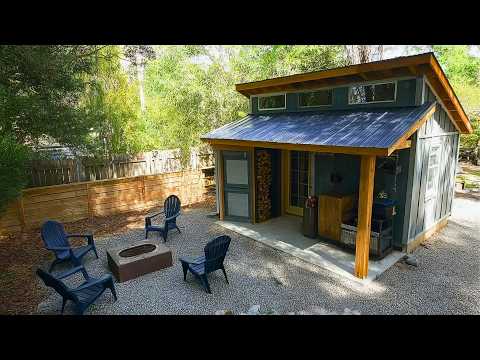 Видео: Мужчина Построил Сарай В Стиле Tiny House За $17,000 | От И До @ShopNation