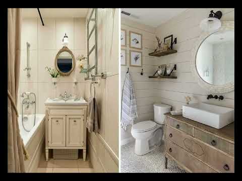 Видео: КРАСИВЫЕ ВАННЫЕ КОМНАТЫ В СТИЛЕ ПРОВАНС 🌞💙💜🌷🌺💗🌸🕊️