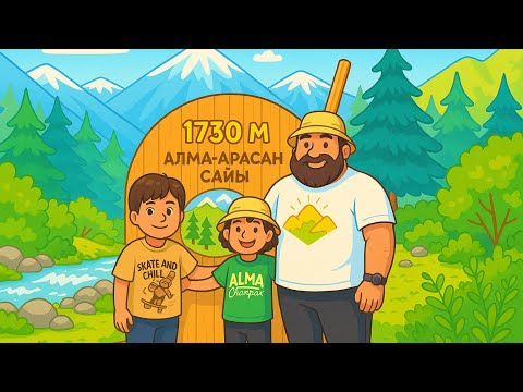 Видео: Тропа Алма-Арасан ОТКРЫТА! Нереальная красота вокруг 🏞️ Alma-Arasan Trail is OPEN! 🌄