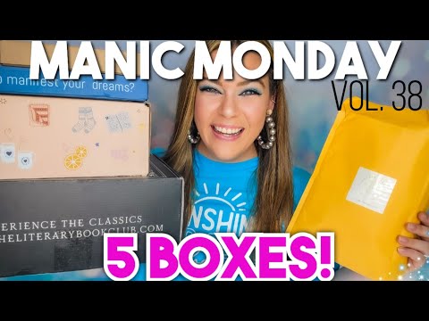 Видео: Manic Monday Vol.38 | 5 коробок с подпиской 2025 + купоны | МОЕ ПОПОЛНЕНИЕ УЖЕ ЗДЕСЬ!