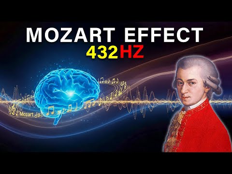 Видео: Эффект Моцарта на частоте 432 Гц | Классическая музыка для расслабления и восстановления мозга