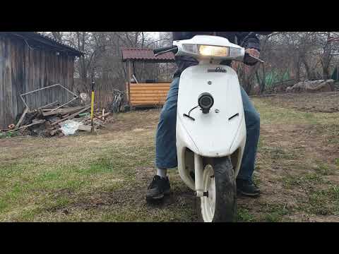 Видео: Замена перьев вилки Honda dio, тест на кросовом треке и покатушки по городу.