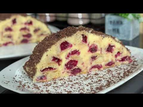 Видео: 🍒Монастырская изба / Вишнёвая избушка — классический торт со сметанным кремом