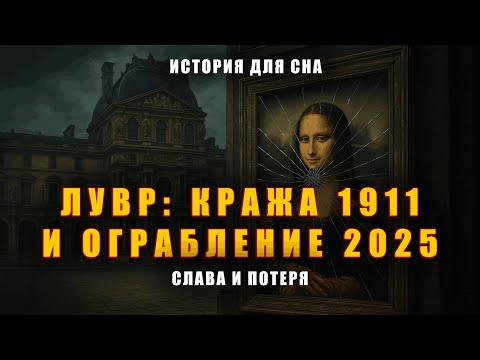 Видео: Лувр: кража 1911 и ограбление 2025 — слава тогда, утрата сегодня🌙 История на ночь