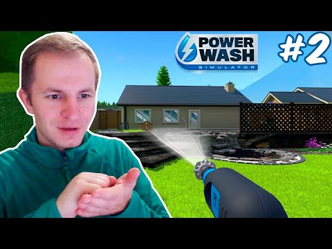 Видео: НИЛАМОП ОТМЫВАЕТ САД ЗА ДОМОМ - ЗАПУЩЕННЫЙ СВИНАРНИК | PowerWash Simulator #2