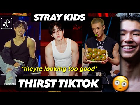 Видео: Реакция спортсмена на самые горячие видео Stray Kids в TikTok 2025 года