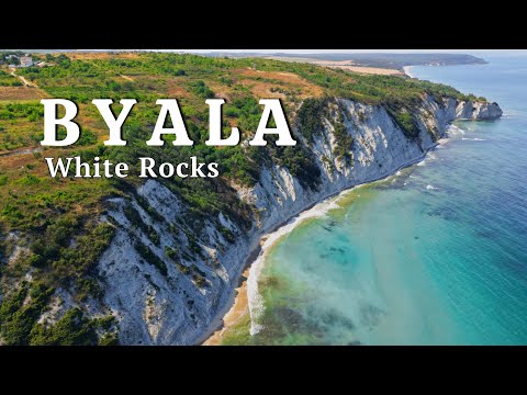 Видео: BYALA 4K DRONE • WHITE ROCKS & WILD BEACH • ANTIQUE FORTRESS & CAPE SAINT ATANAS • БЯЛА 2024
