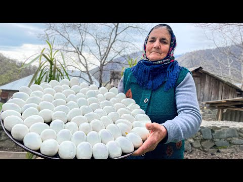 Видео: 100 Вареных Яиц Для вкусного семейного ужина в далекой деревне