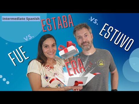 Видео: Быть и быть в прошлом! Преобладайте над "был" в испанском | Era Fue Estaba Estuvo