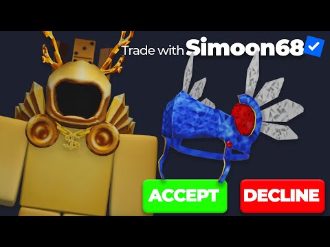 Видео: Торговля с самым богатым игроком Roblox Simoon68