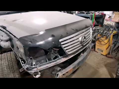 Видео: Замена порогов на а/м Toyota Land Cruiser - 100 ( Lexus LX - 470).