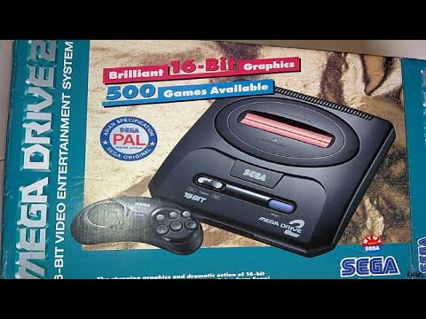 Видео: Sega Mega Drive 2 - Оригинал - через 15 лет из шкафа