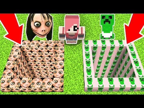 Видео: КАКУЮ ЯМУ Я ВЫБЕРУ В МАЙНКРАФТ? МИР МОМО ИЛИ ДЕТЕЙ МОНСТРОВ