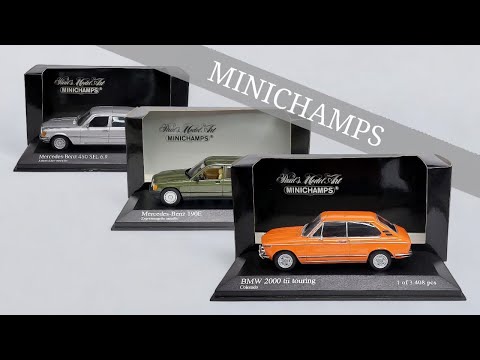 Видео: Unboxing рідкісних моделей MINICHAMPS: Колекційні знахідки в масштабі 1:43.