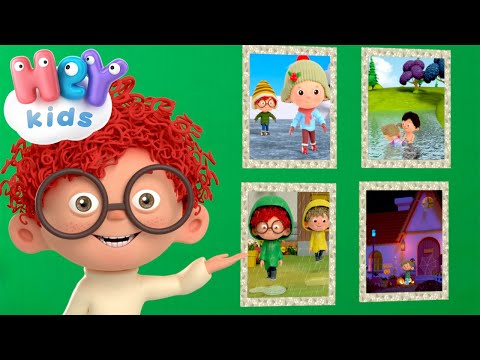 Видео: Сезоните в годината 🌞 Бебешки песни ❄️ HeyKids - Детски песни