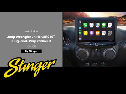 Видео: УСТАНОВКА: Jeep Wrangler JK (2011-2018) HEIGH10 Radio