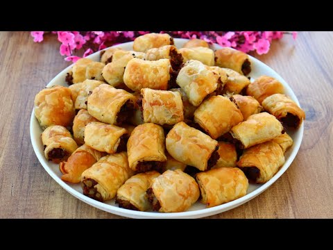 Видео: Он хрустящий и имеет потрясающий вкус!! Раскатать тесто этим простым способом сможет каждый. АСМР