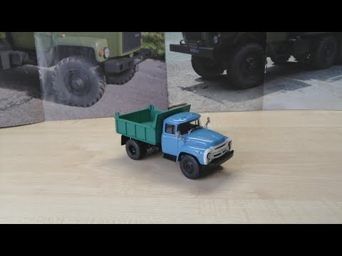 Видео: Обзор модели Зил-130 ММЗ-4502, масштаб 1:43, Ultra models.