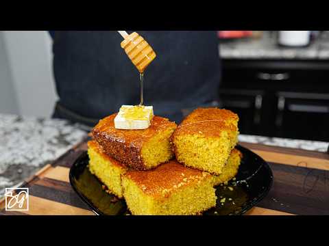 Видео: Кукурузный хлеб с медом и маслом от бабушки