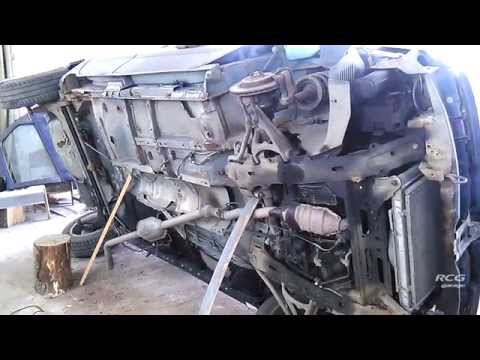 Видео: Замена порогов, арок Рено Сценик. Часть 2.