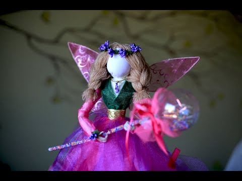 Видео: DIY Master Class. Flower fairy doll  (Кукла "Цветочная фея")