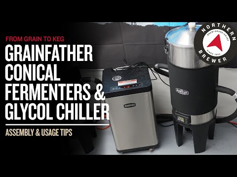 Видео: Идеальная установка Grainfather! Конические ферментеры и гликолевый охладитель