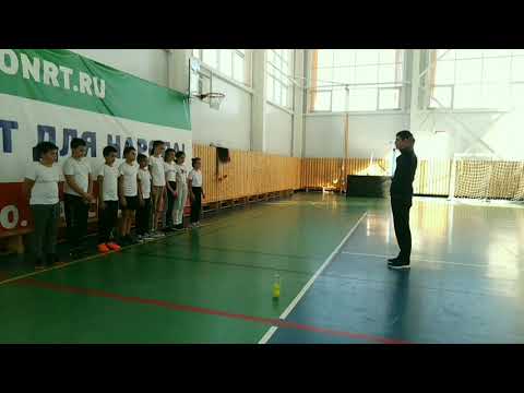 Видео: Фрагмент урока: "Метание мяча на дальность" (6 класс)