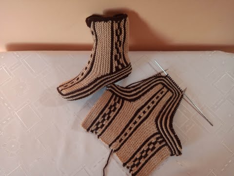 Видео: Плетени Чорапи #111 - (knitted socks) (вязаные носки) (örme çorap) (calcetines de punto)