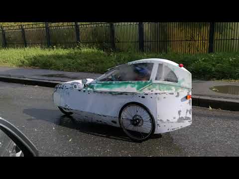 Видео: Веломобиль СТРИЖ тест / SWIFT velomobile city test